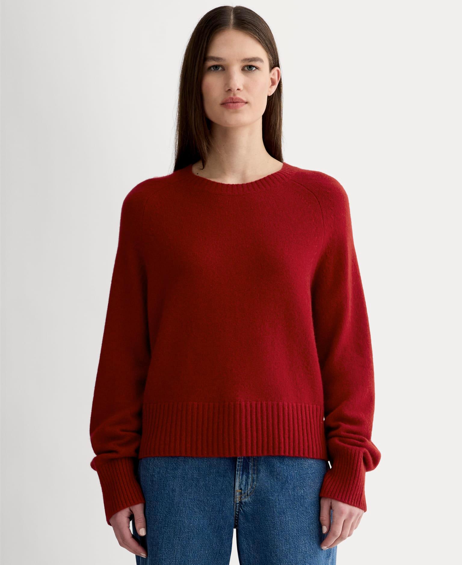 Womens Boxy Crew in Cashmere Sweater by Everlane Product Image