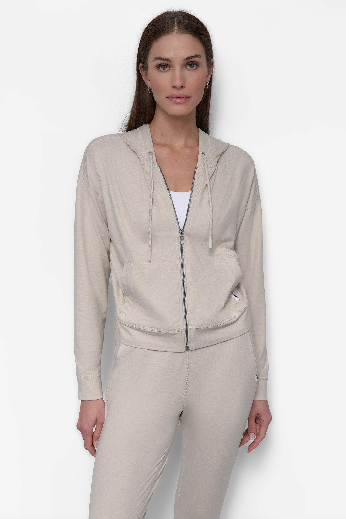 CROPPED SPACE-DYED HOODIE Product Image