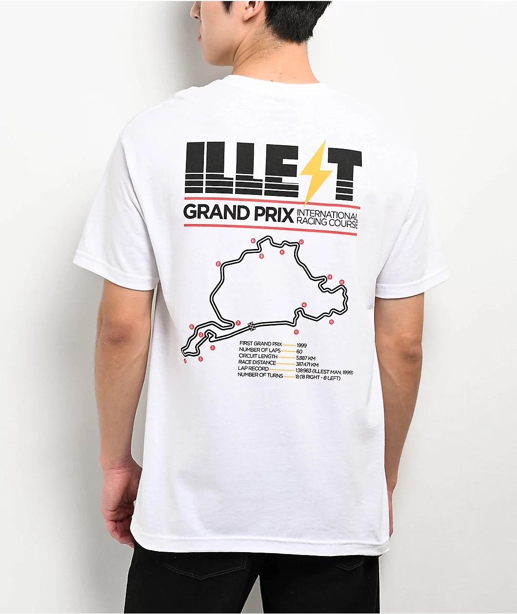 Illest Grand Prix White T-Shirt Product Image