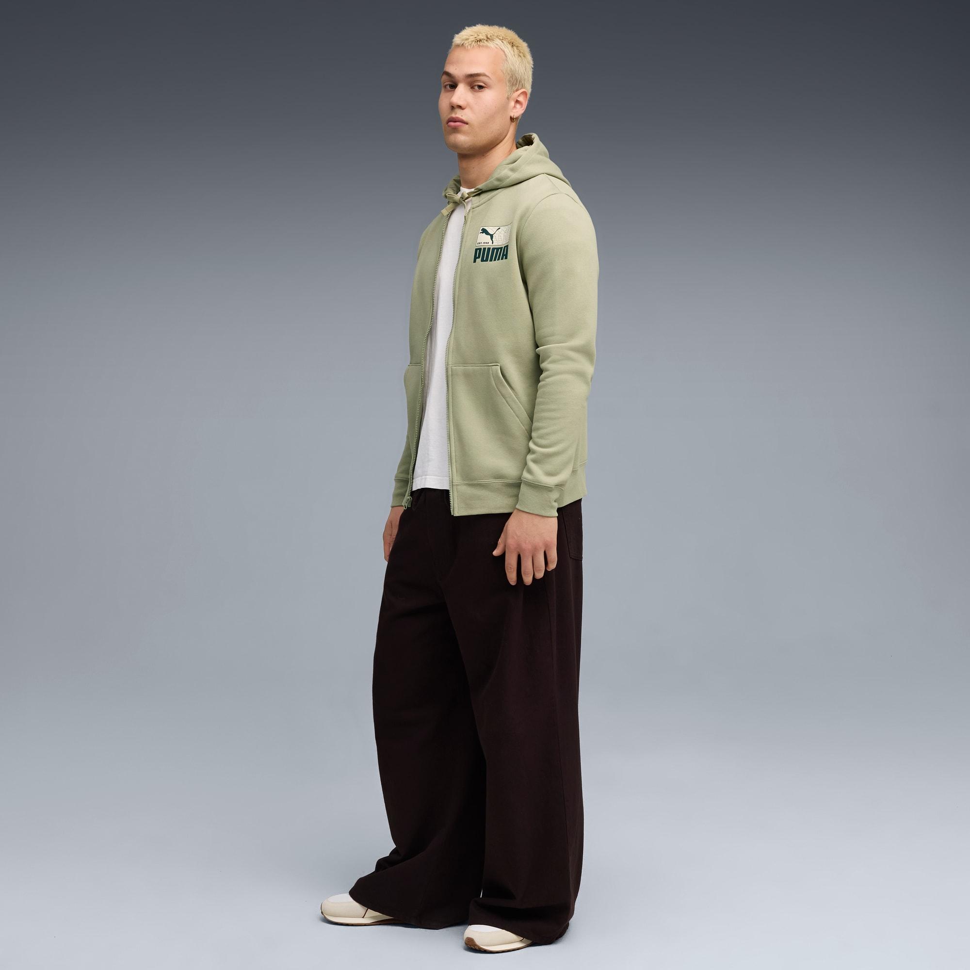 Graphic Repeat FZ Hoodie Men Product Image