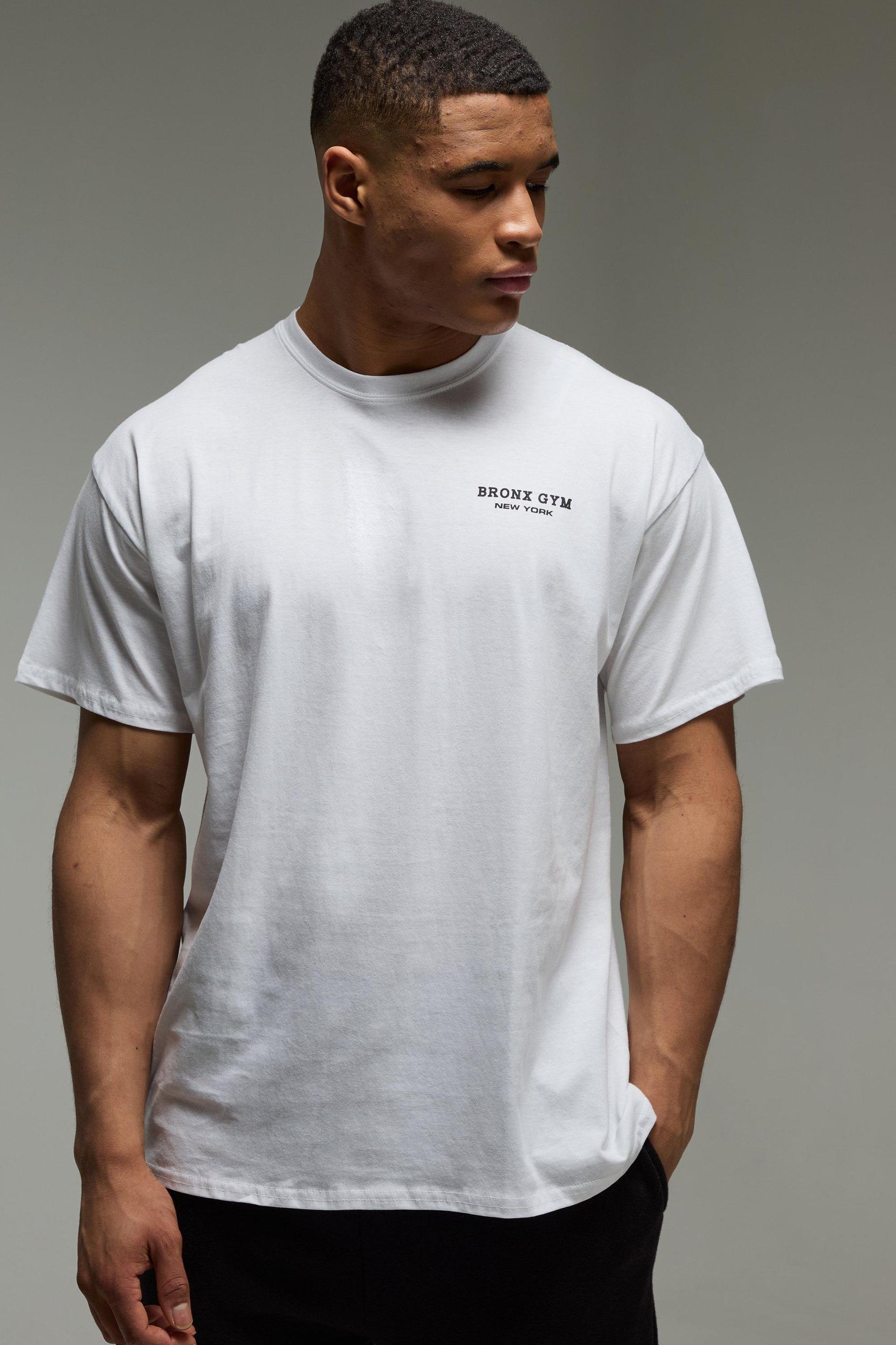 MAN Active Deadlift Oversized T-Shirt | boohooMAN USA Product Image