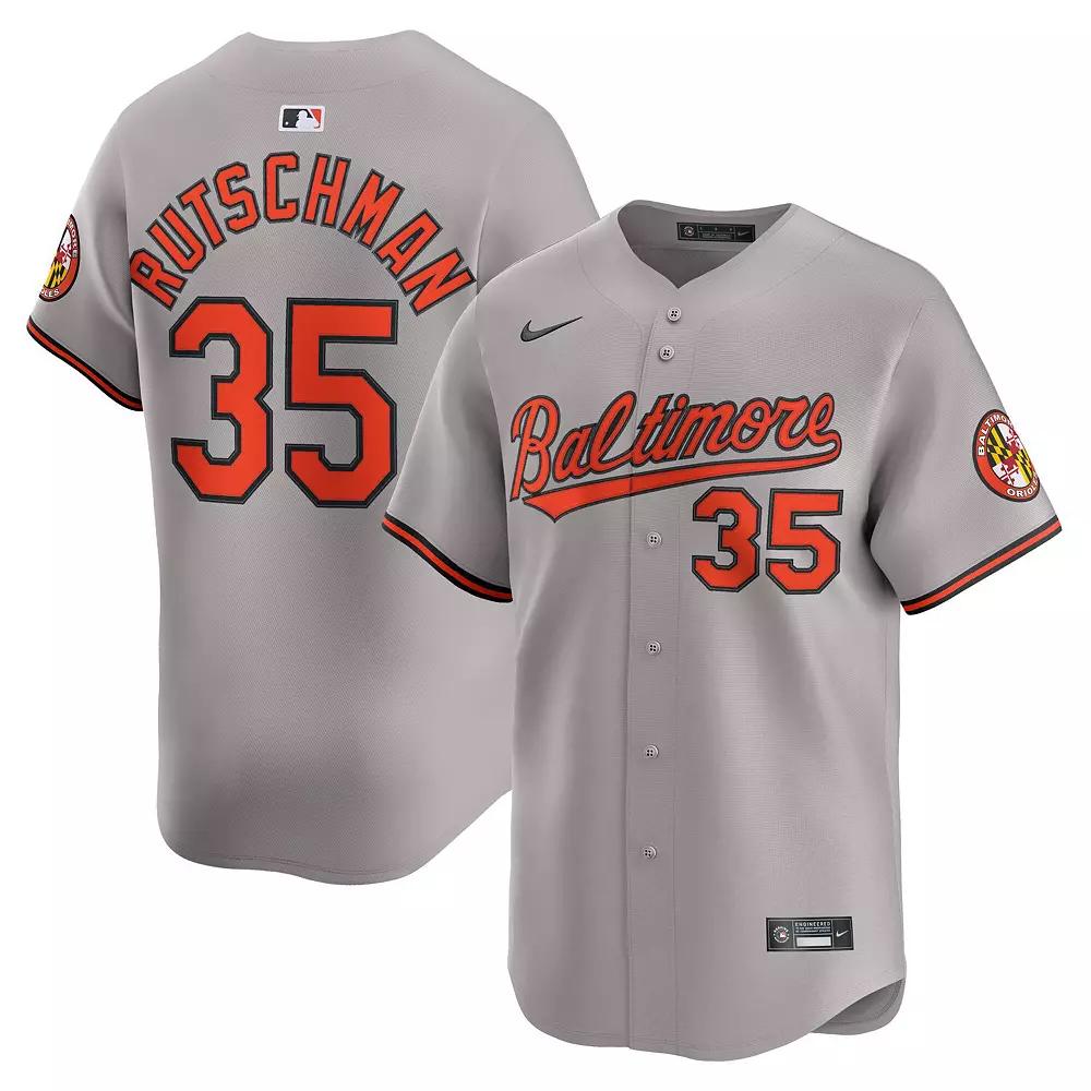 Adley Rutschman Baltimore Orioles Nike Mens Dri-FIT ADV MLB Limited Jersey | LM25OLRDOL9-YN0 Product Image
