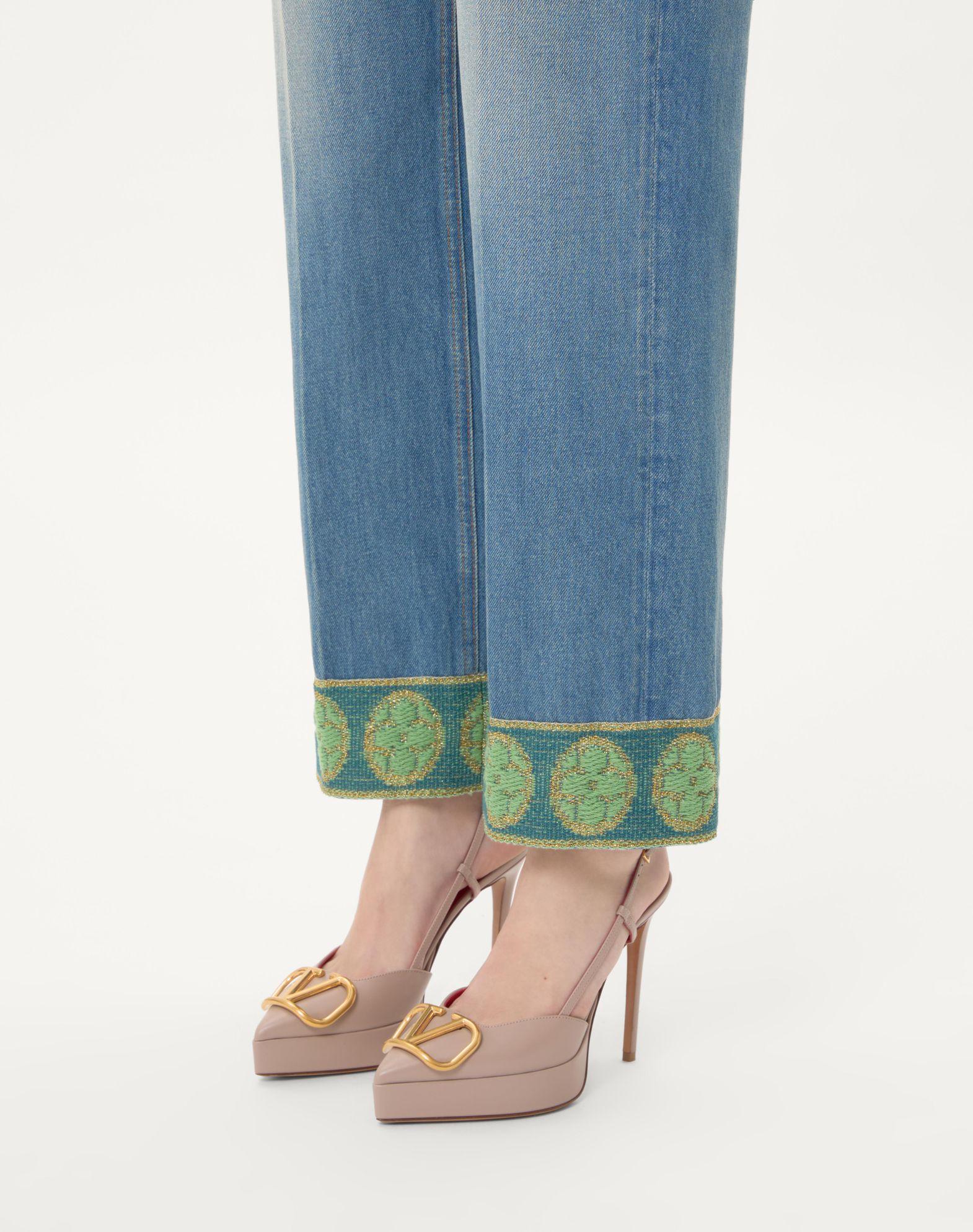 Vlogo Signature Calfskin Slingback Platform Pump 120Mm Product Image