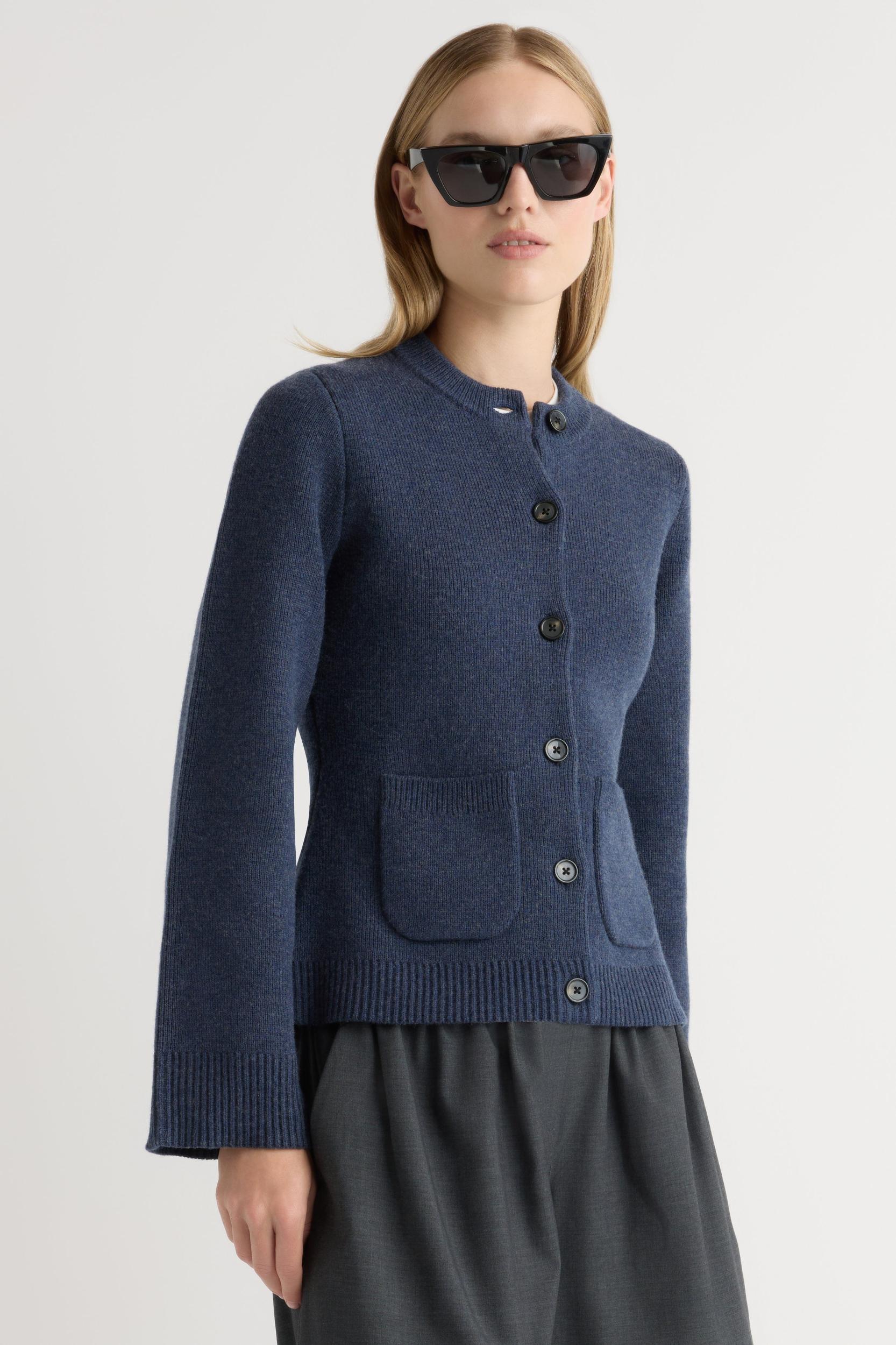 Eames Organic Cotton-Wool Cardigan Product Image