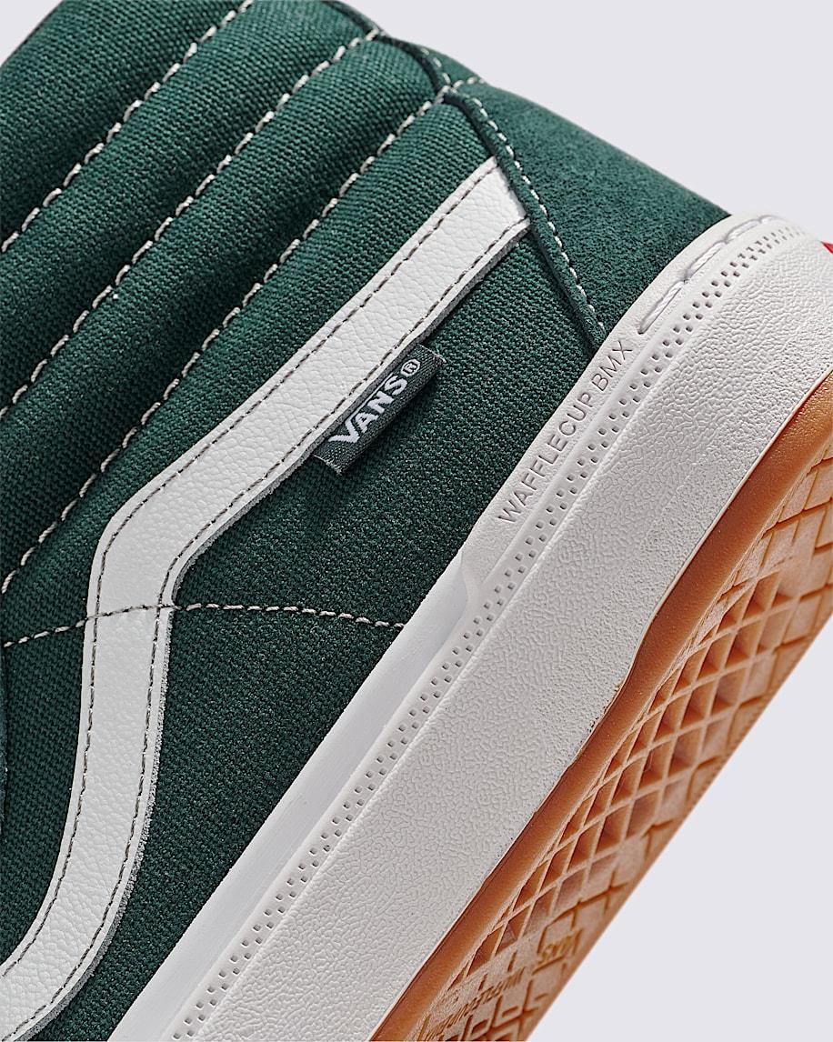 BMX Sk8-Hi Shoe in Dark Forest Green| Vans US Product Image