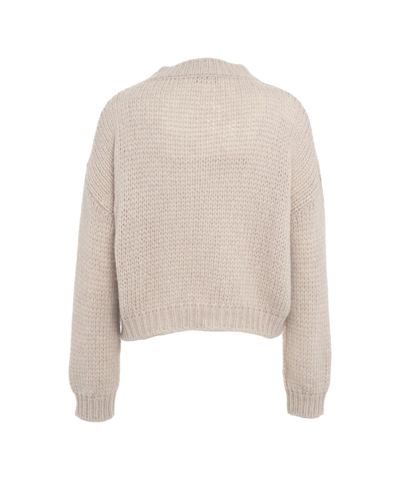 Alpaca wool blend sweater Product Image
