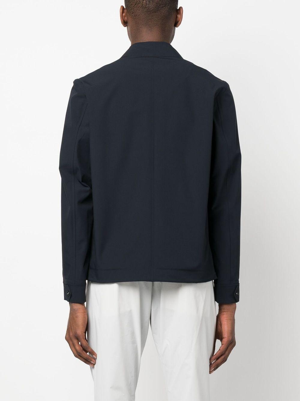 plain shirt jacket Product Image