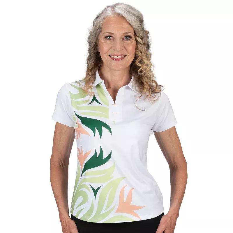 Womens Nancy Lopez Trinity Short Sleeve Golf Polo Product Image