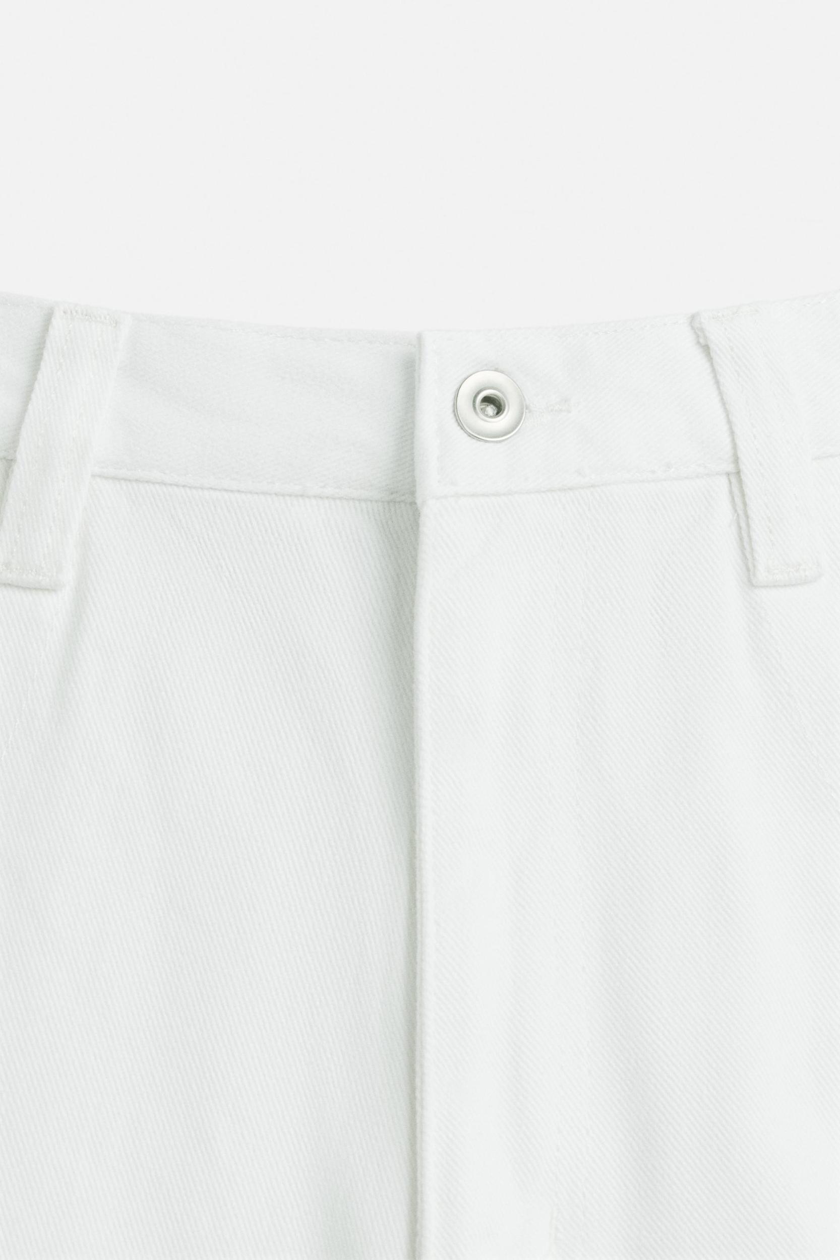 OVERSIZED FIT DENIM BERMUDA SHORTS Product Image
