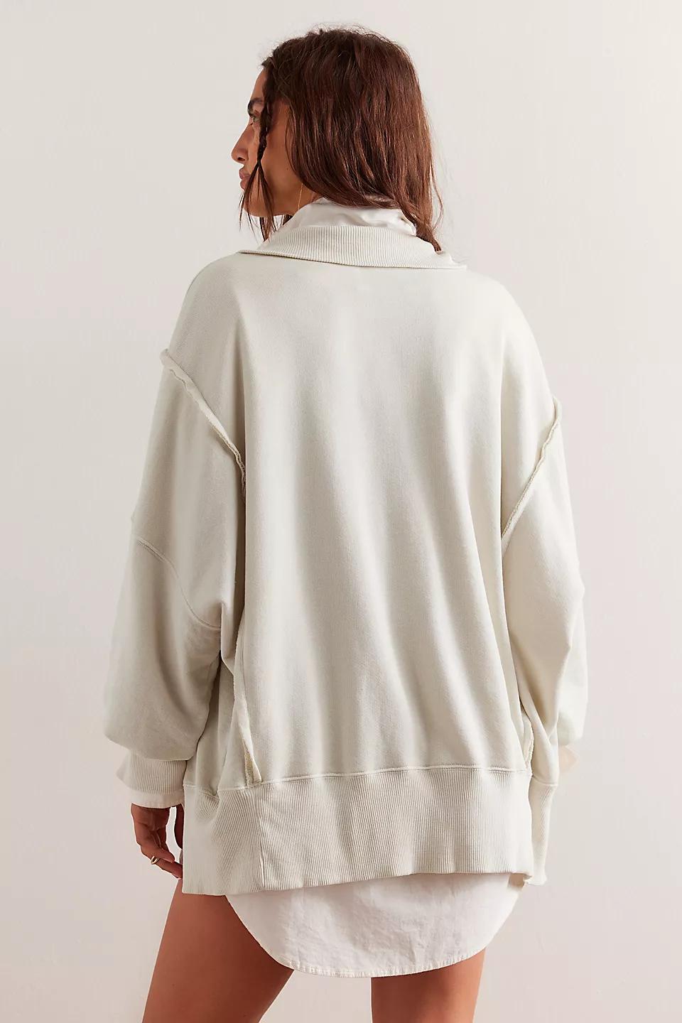 Free People Camden Henley Sweatshirt Product Image