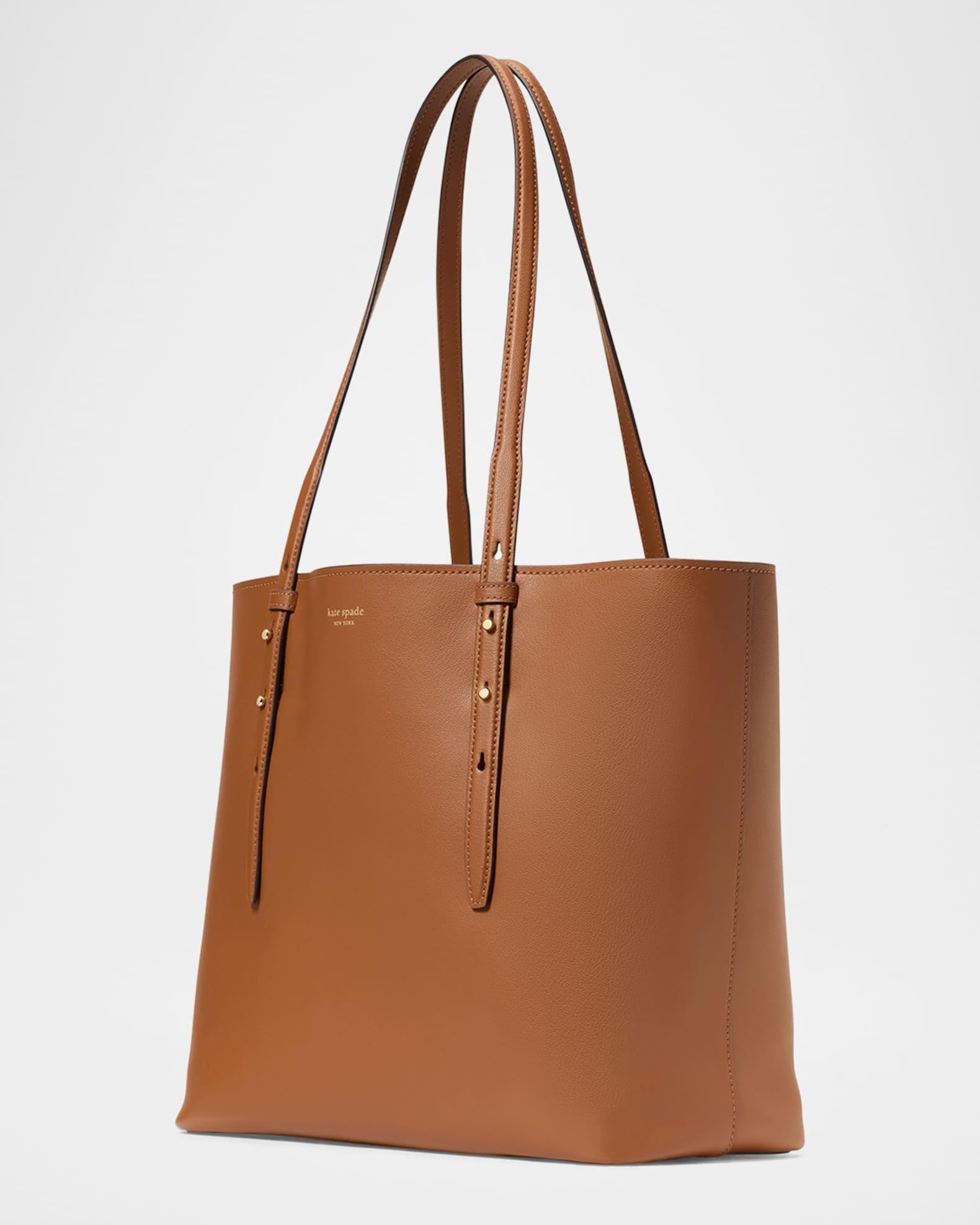 do it all large leather tote bag Product Image