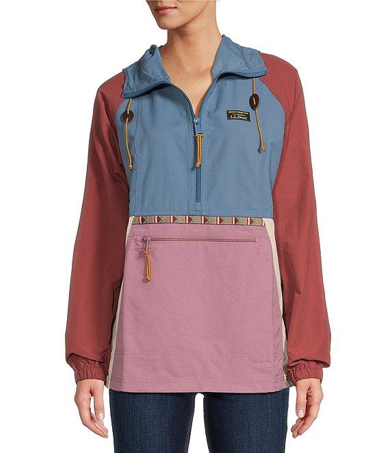 L.L.Bean Mountain Classic Color Block Anorak Jacket Product Image