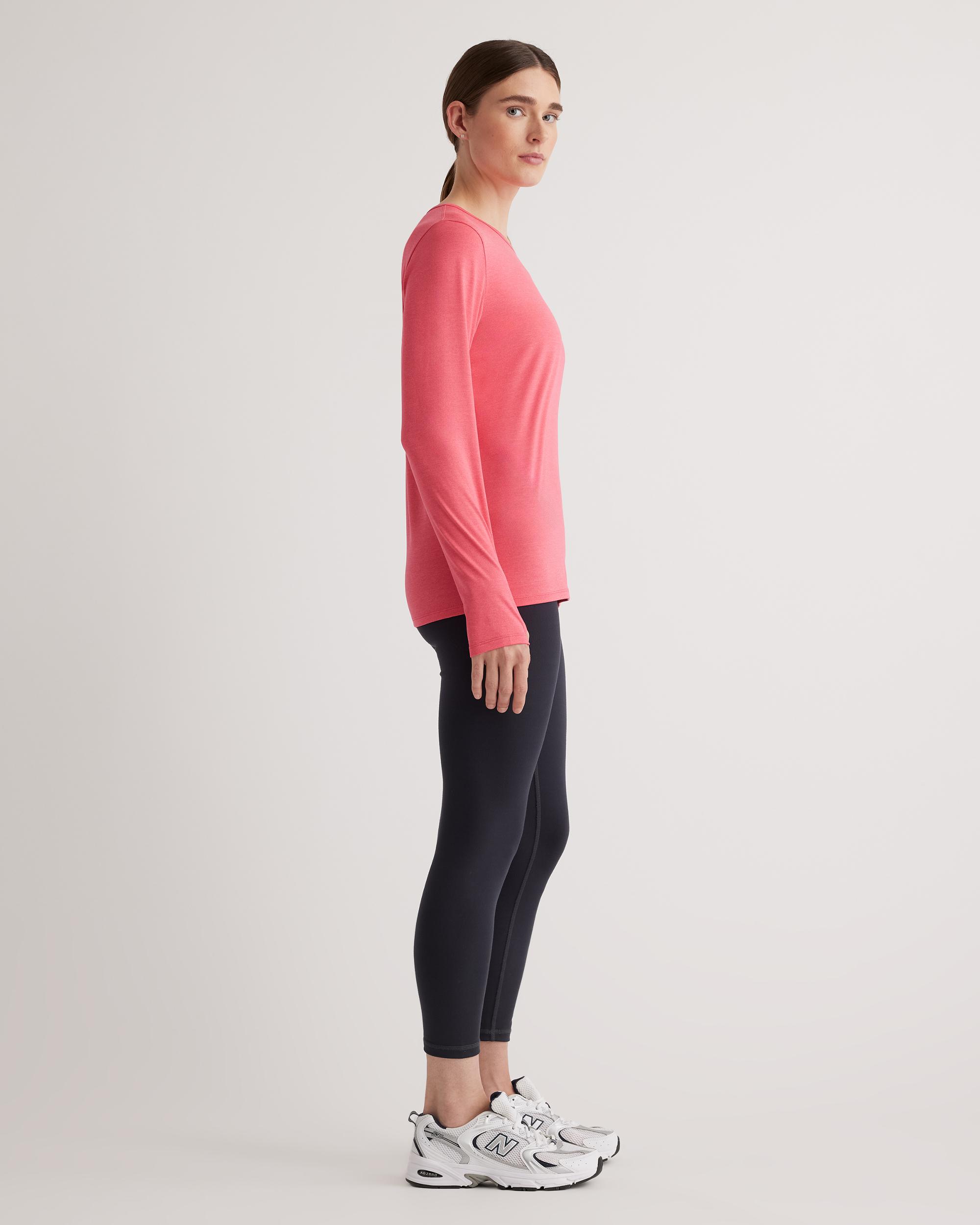 Quince | Women's Flowknit Breeze Long Sleeve Top 100% Polyester Product Image