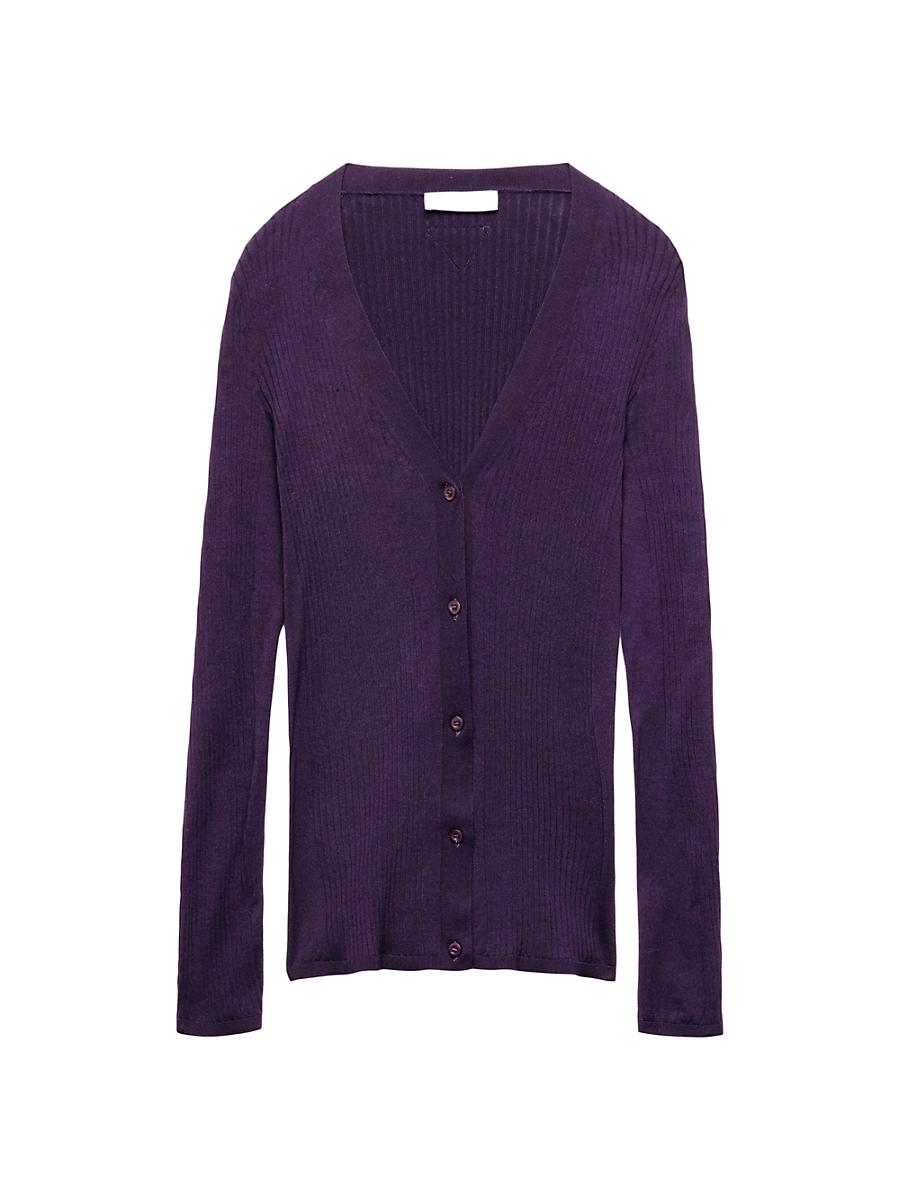 Womens Cotton Cardigan Product Image