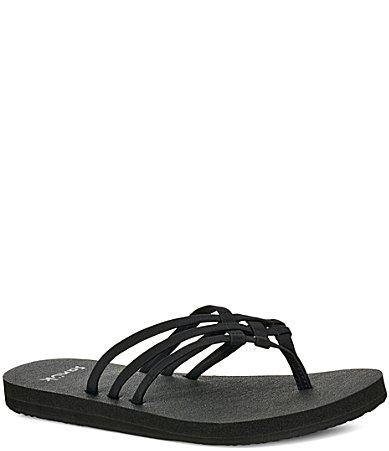 Sanuk Womens Yoga Sandy II Strappy Flip Flops Product Image