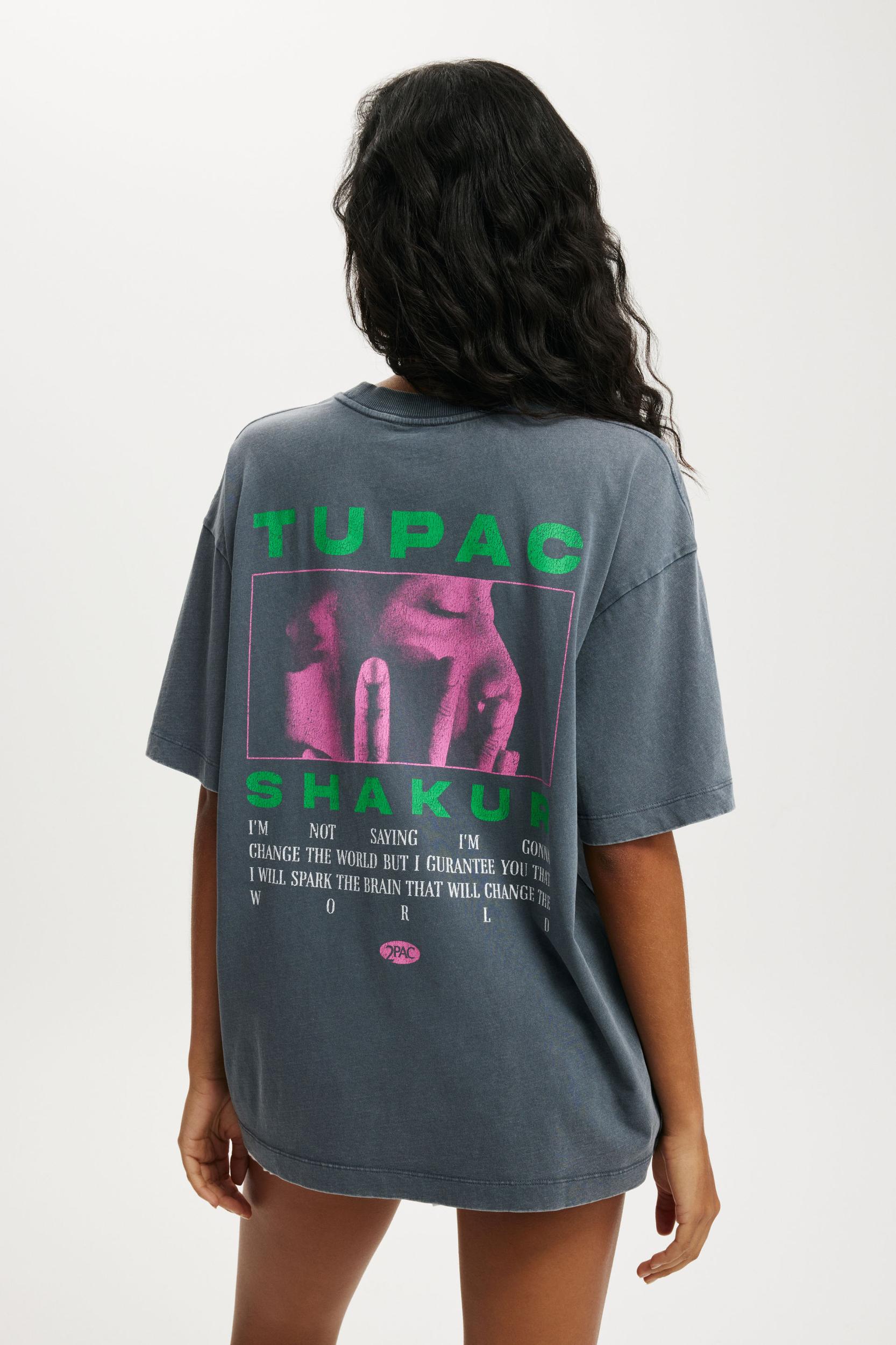 Tupac Boxy Graphic Tee Product Image