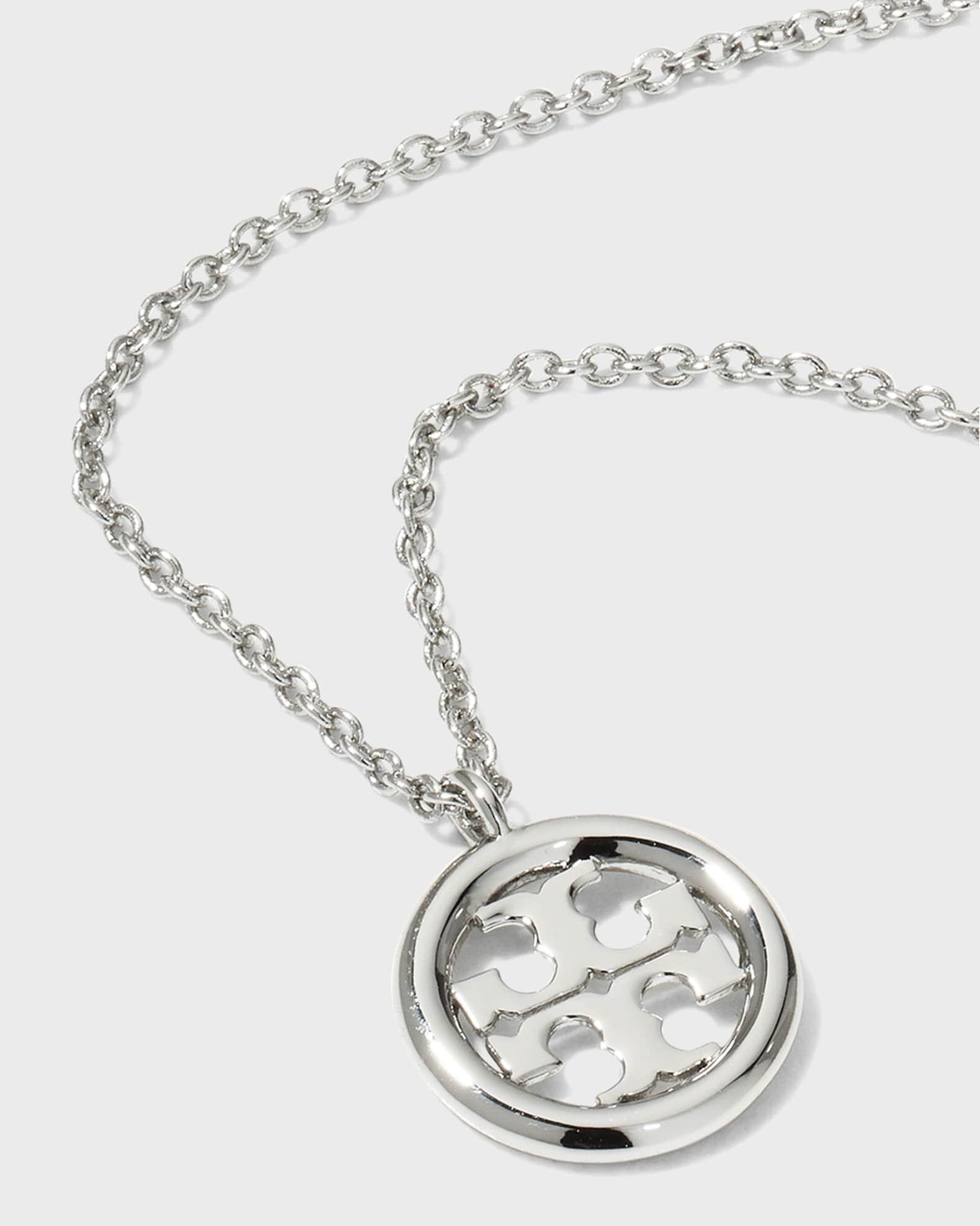 Womens Miller 18KPlated Logo Pendant Necklace Product Image
