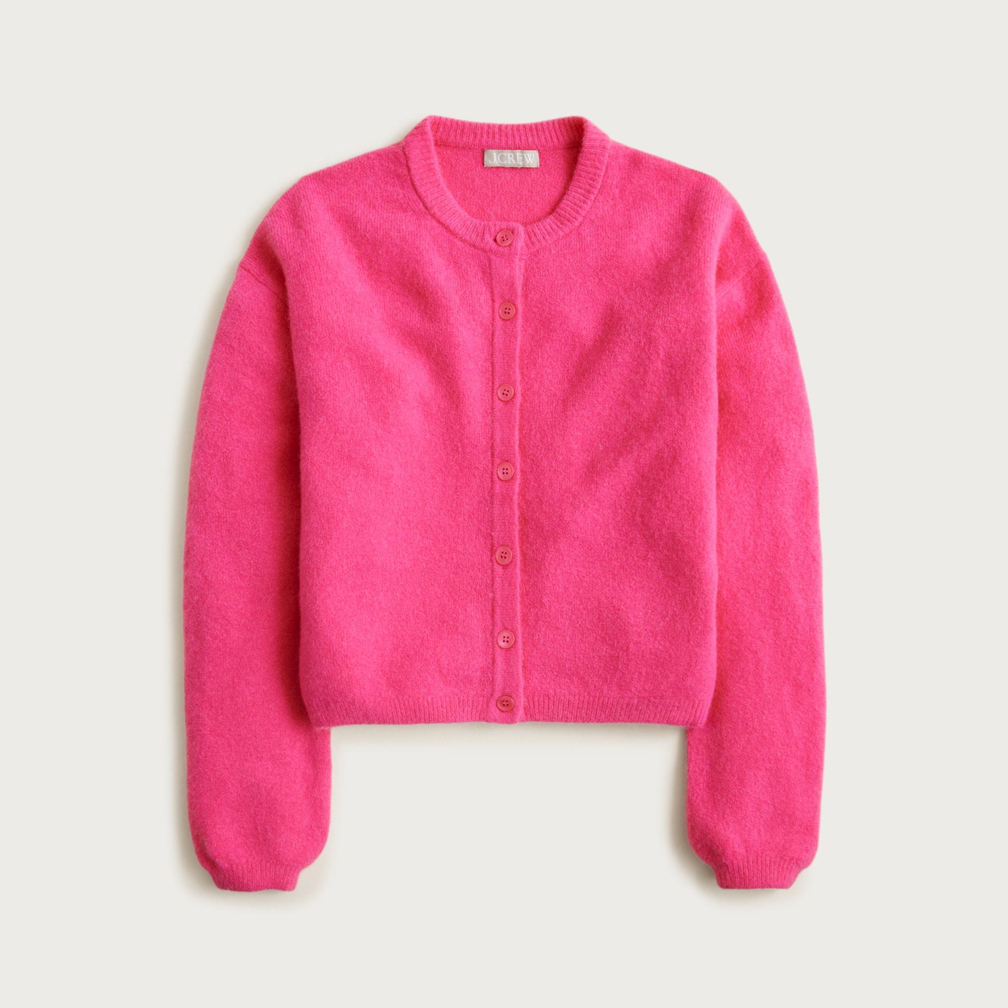 Supersoft bubble-hem cardigan Product Image