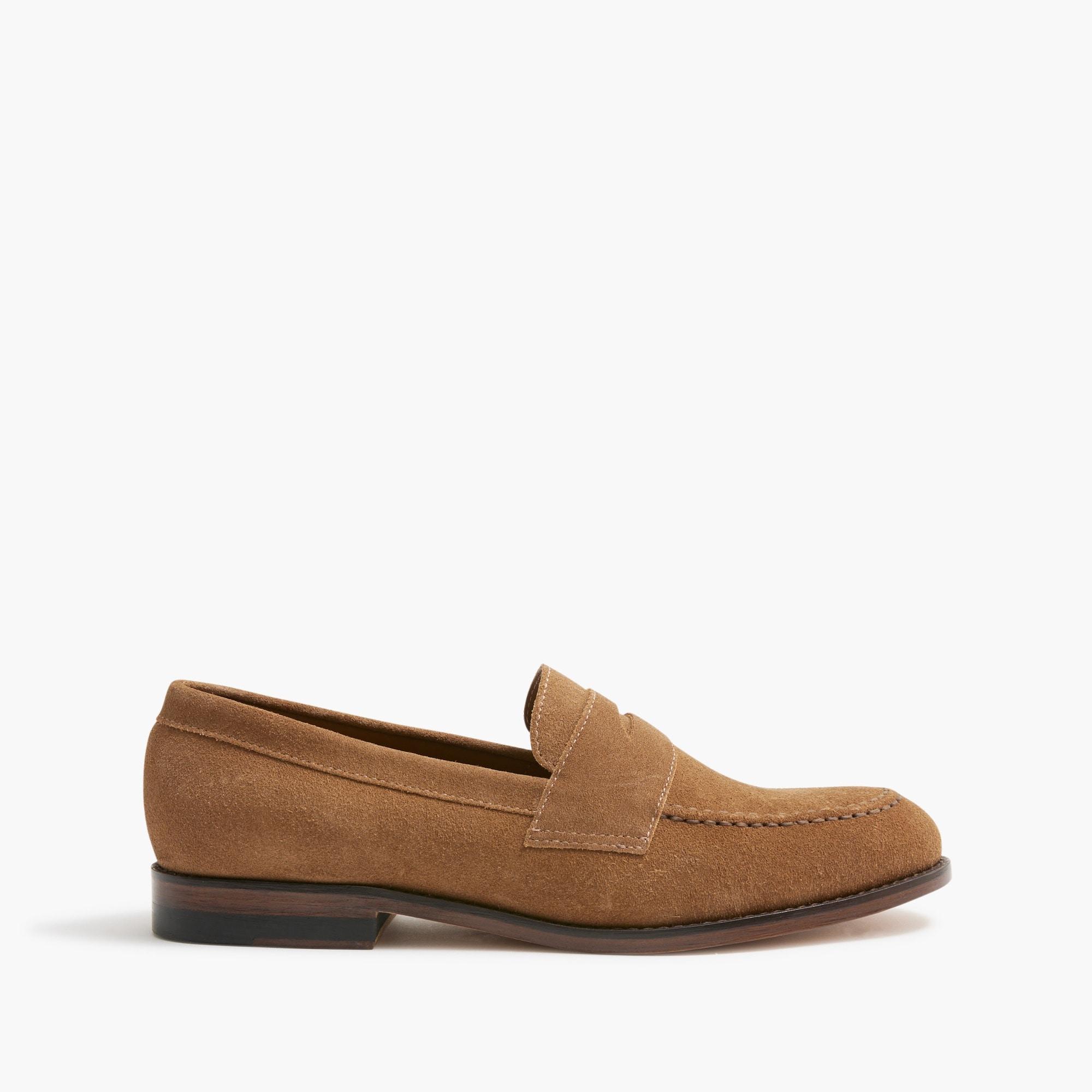Suede dress loafers Product Image