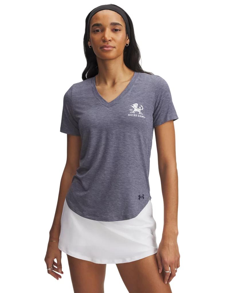 UA Breezy Jersey Collegiate V-Neck Product Image