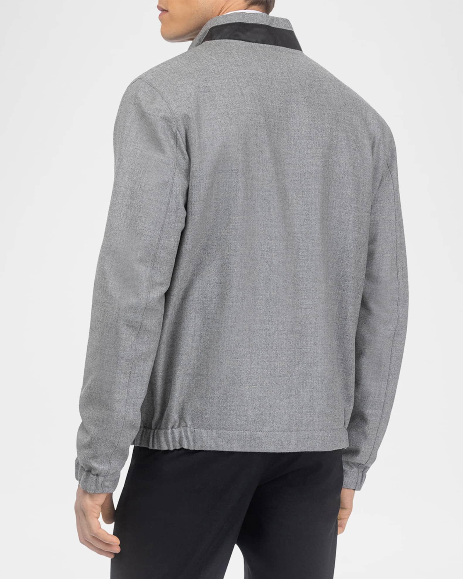 Men's Reversible Nappa Leather & Loro Piana Cashmere-Wool Jacket Product Image