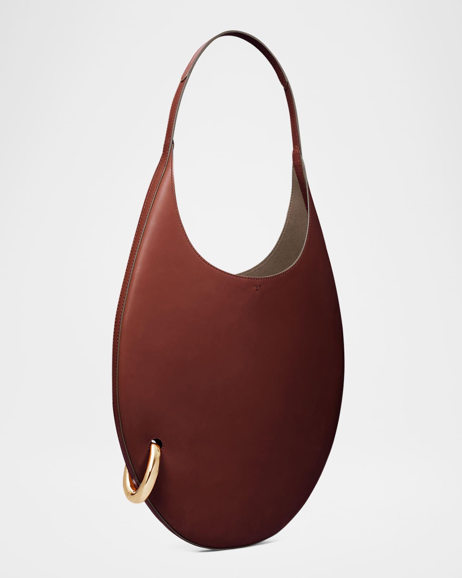 Pierced Leather Shoulder Bag Product Image