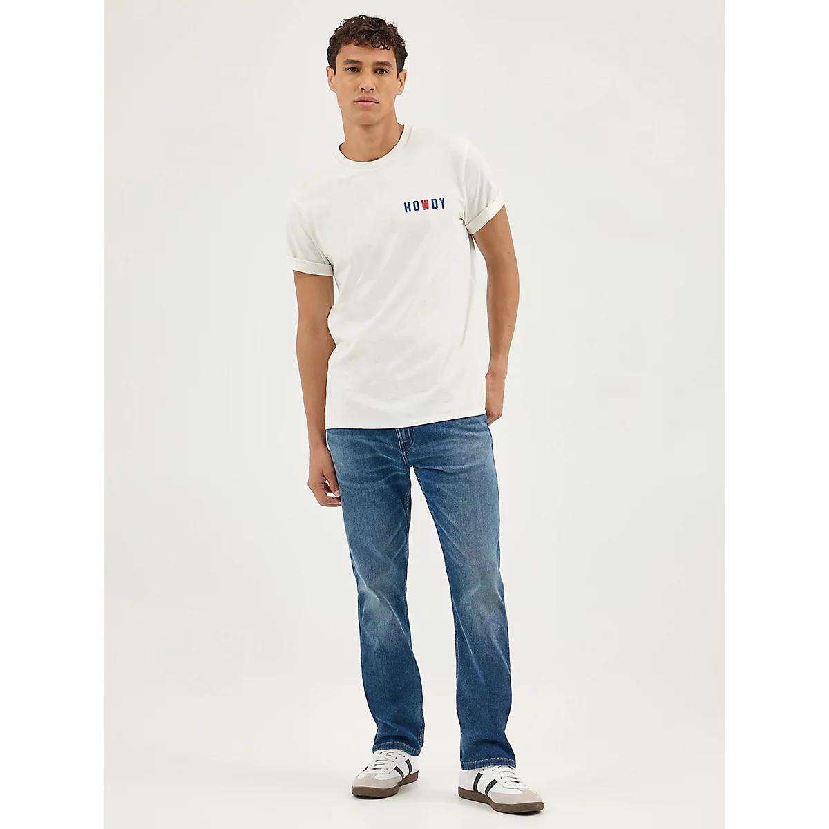 Men's Howdy Graphic T-Shirt in Vintage White Product Image