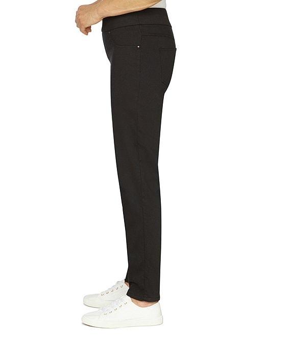 Ruby Rd. Soft Hand Twill Mid Rise Straight Leg Pull-On Ankle Pants Product Image