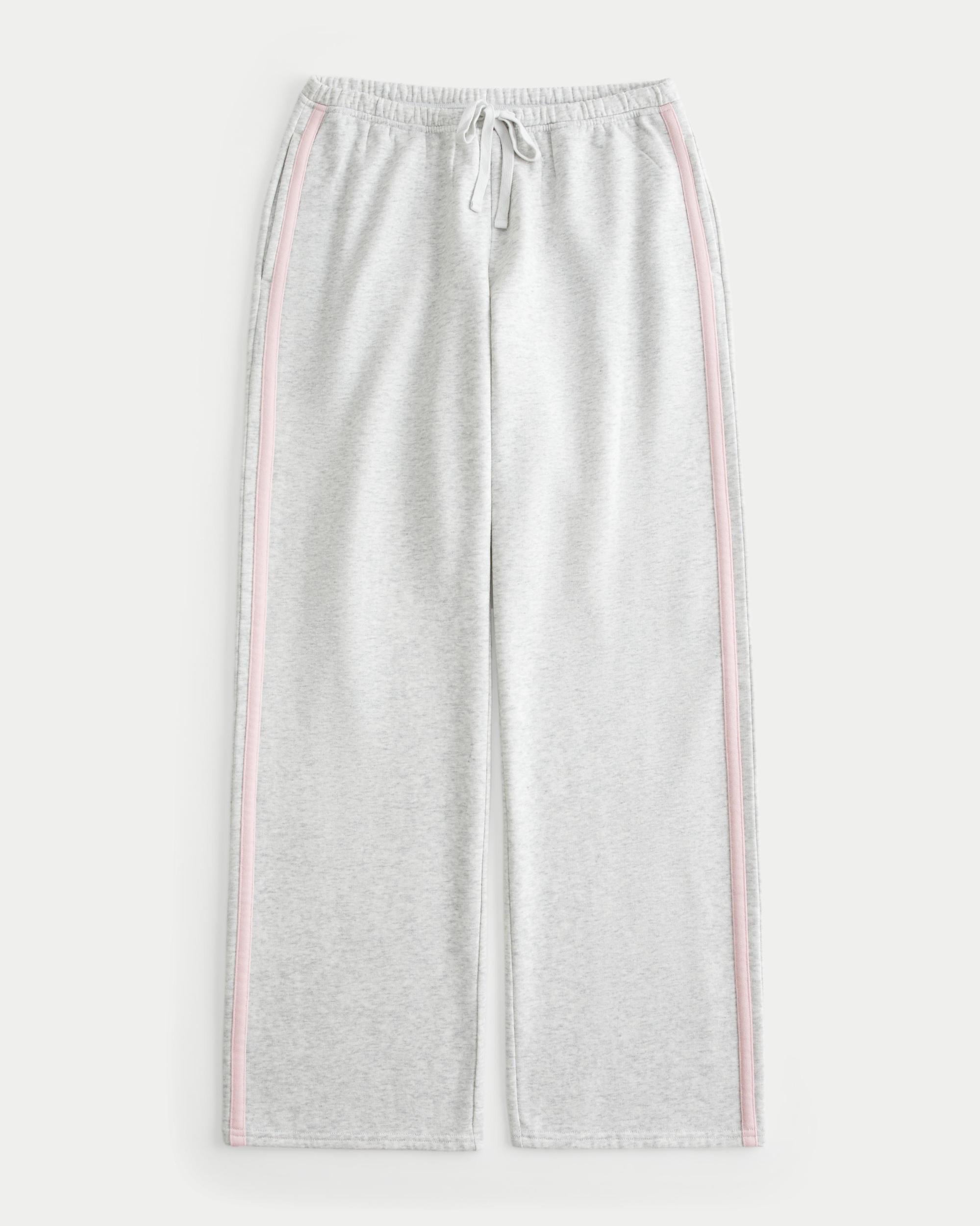 Side-Stripe Straight Sweatpants Product Image