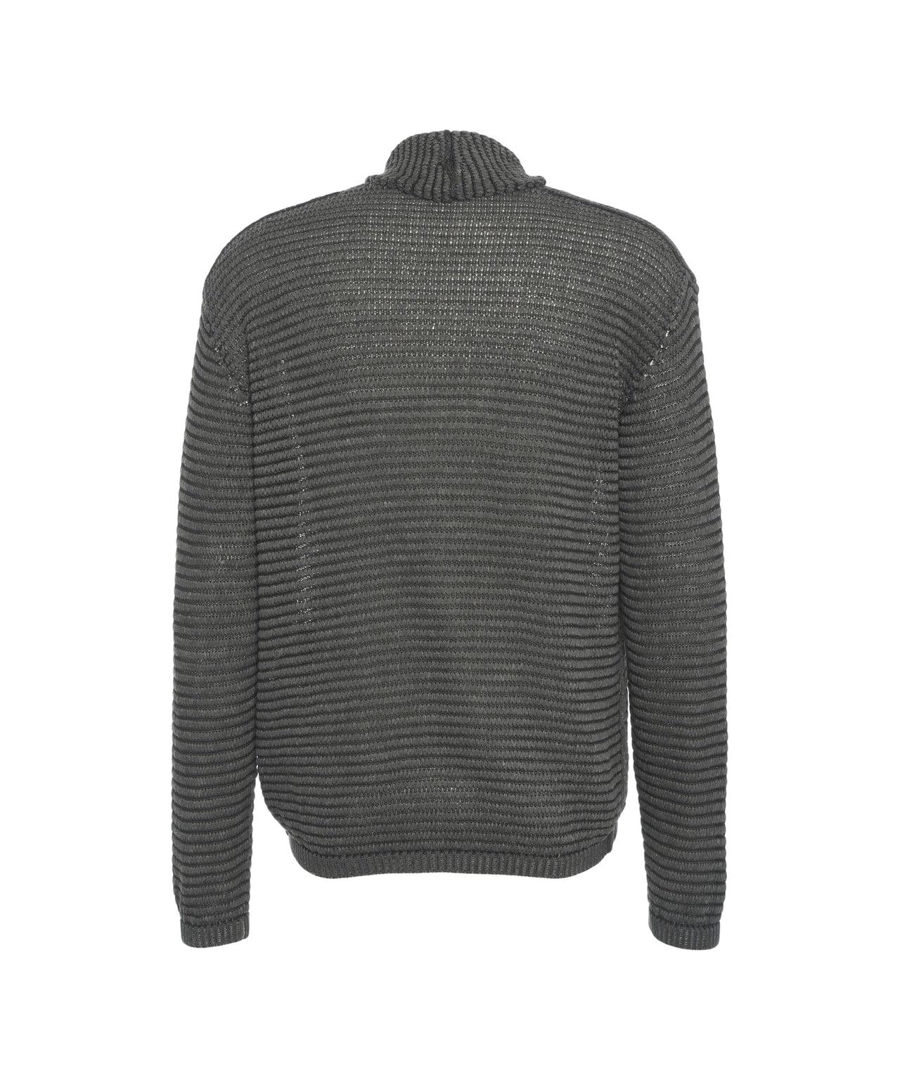 Textured knit cardigan Product Image