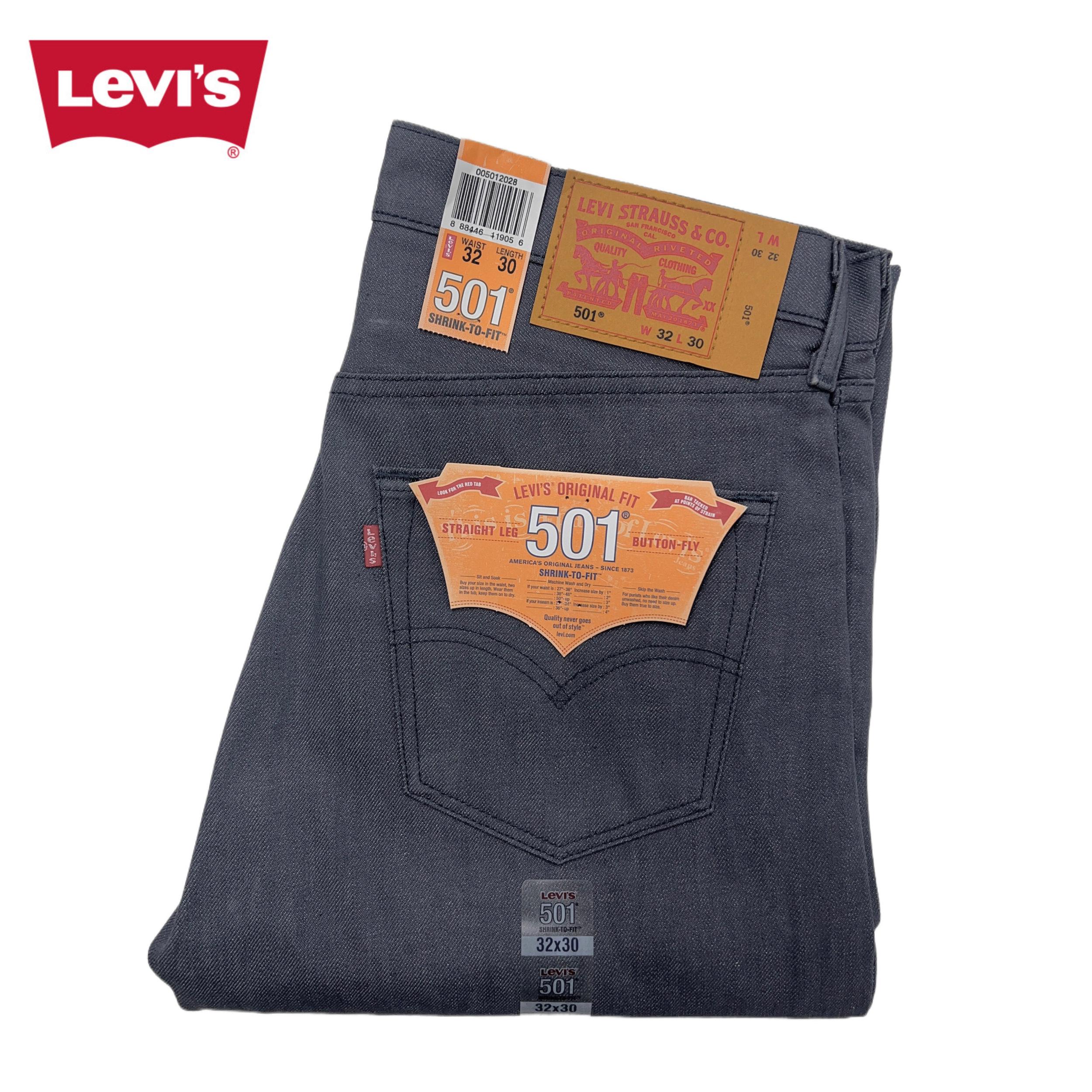 Levi's 501 Shrink-to-Fit - Ash Charcoal - 2028 Male Product Image