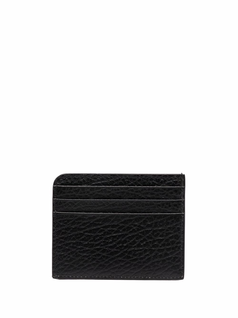 four-stitch leather card holder Product Image