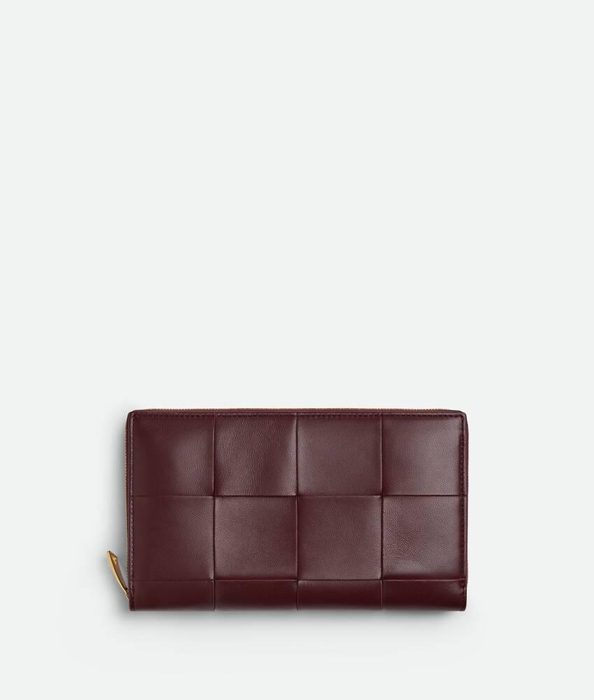 Women's Cassette Zip Around Wallet in Madder brown/rosewood Product Image