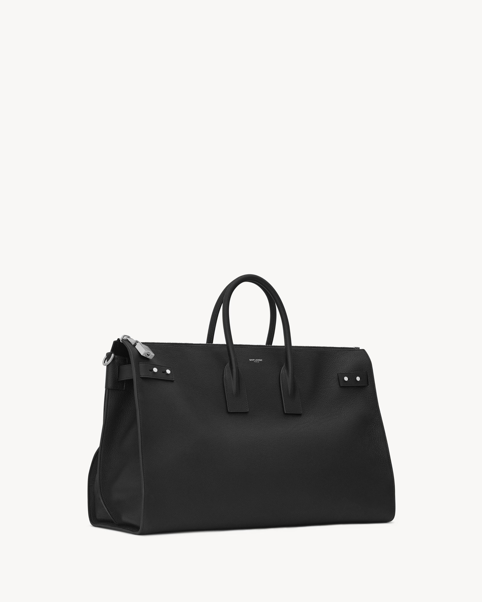 sac de jour 48h duffle bag in grained leather Product Image