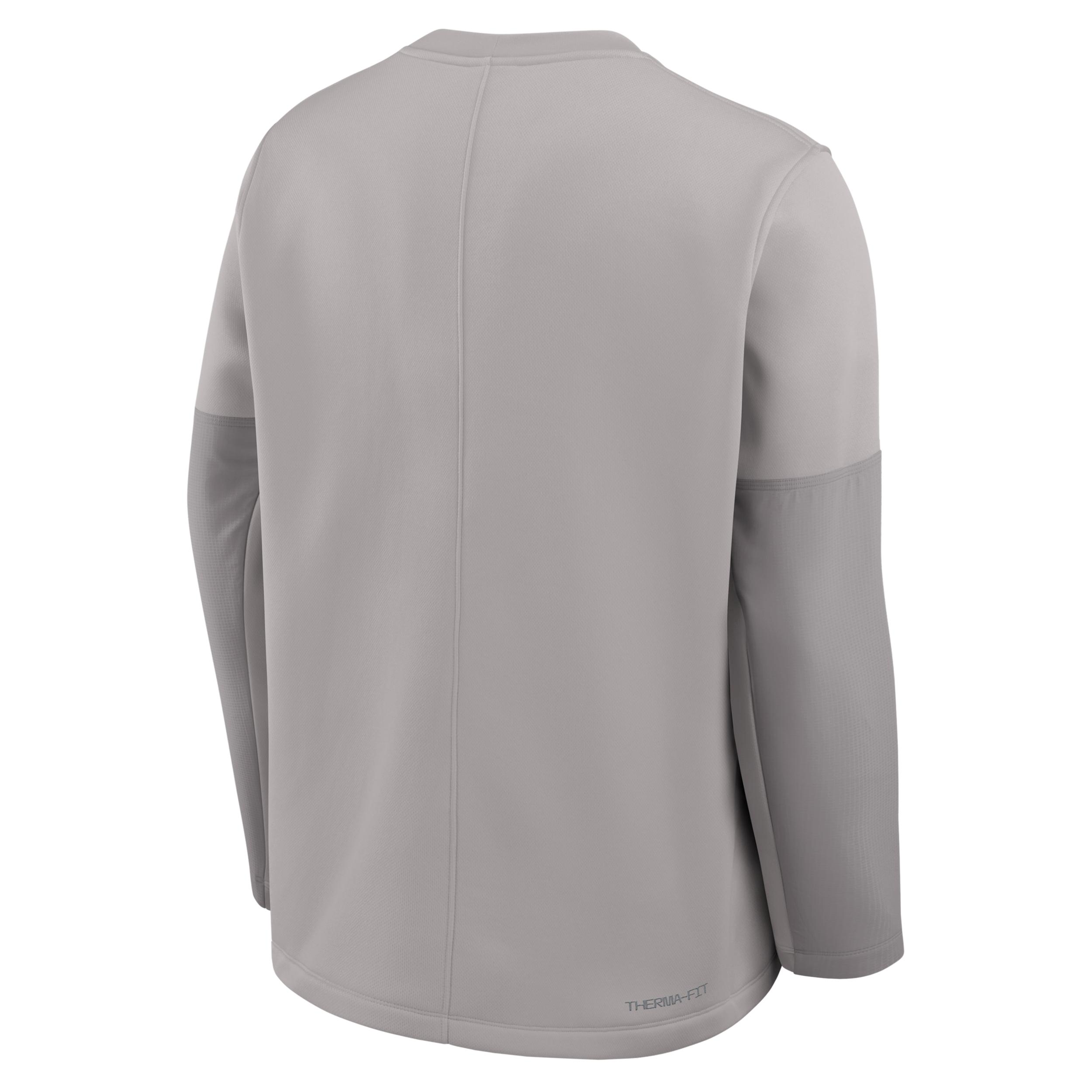 Ohio State Sideline Coach Nike Mens Therma-FIT College Long-Sleeve T-Shirt | 03BR166NOH-6P4 Product Image