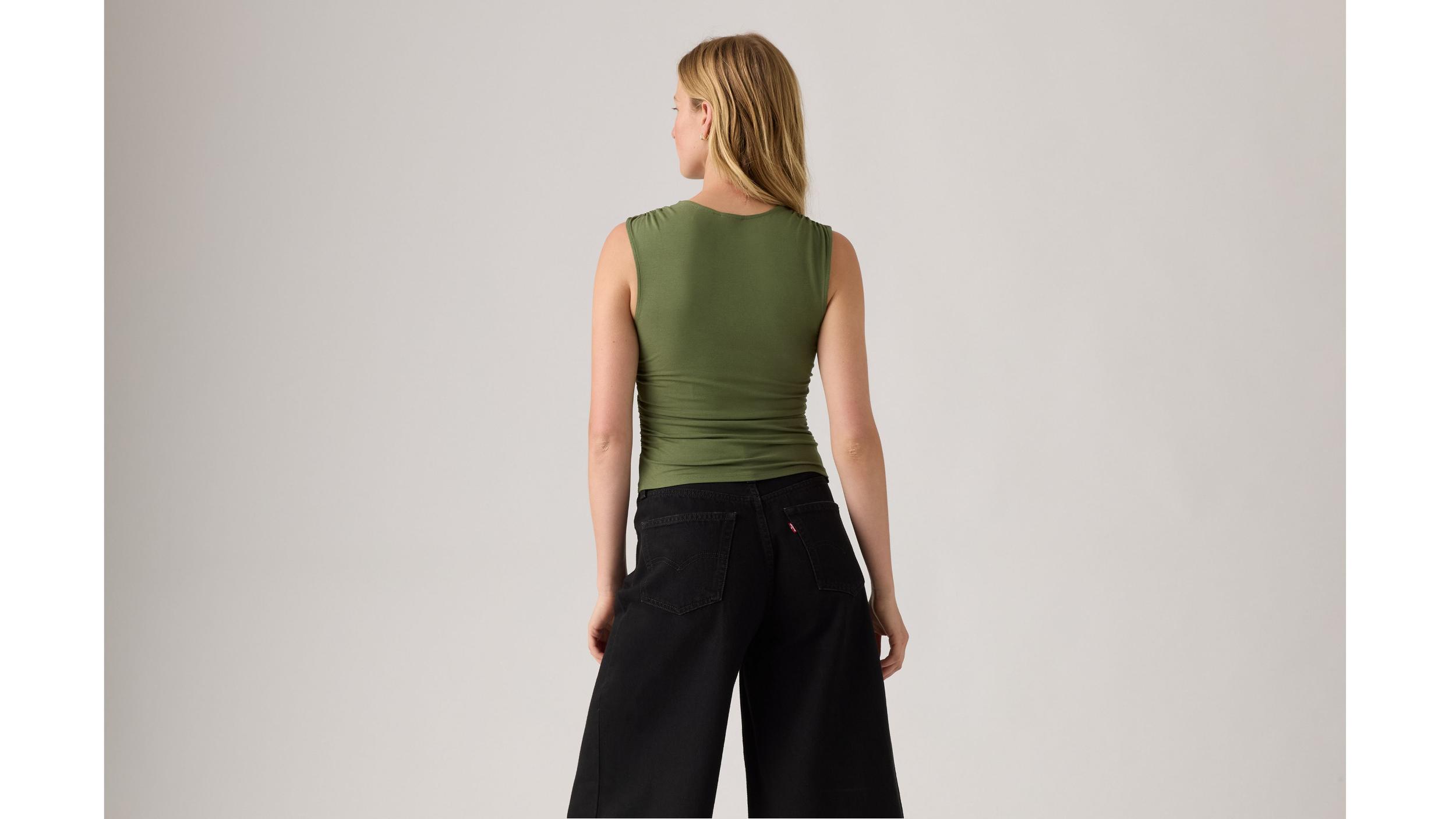 Crystal Ruched Top Product Image