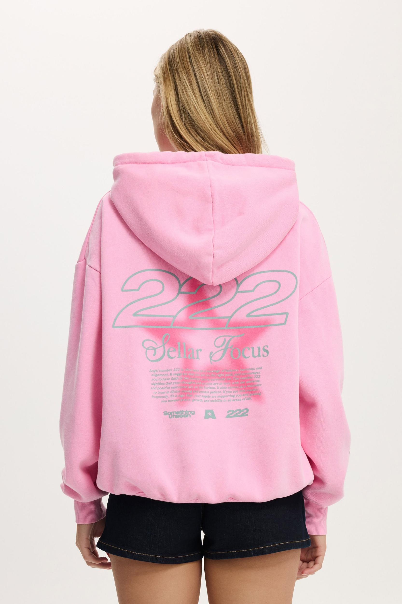Graphic Fleece Hoodie Product Image