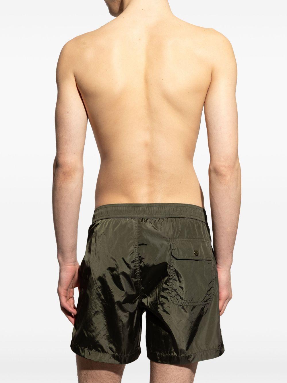 logo-patch swim shorts Product Image