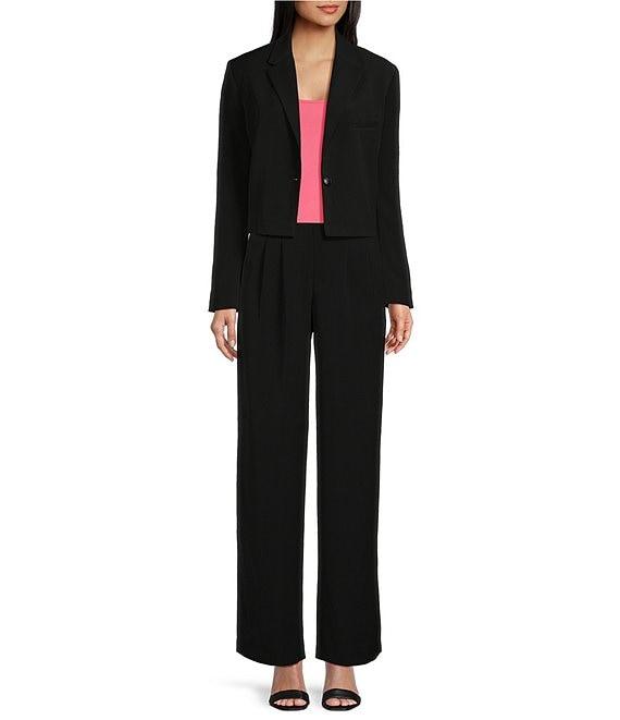 French Connection Harry Suiting High Waisted Coordinating Wide Leg Pants Product Image
