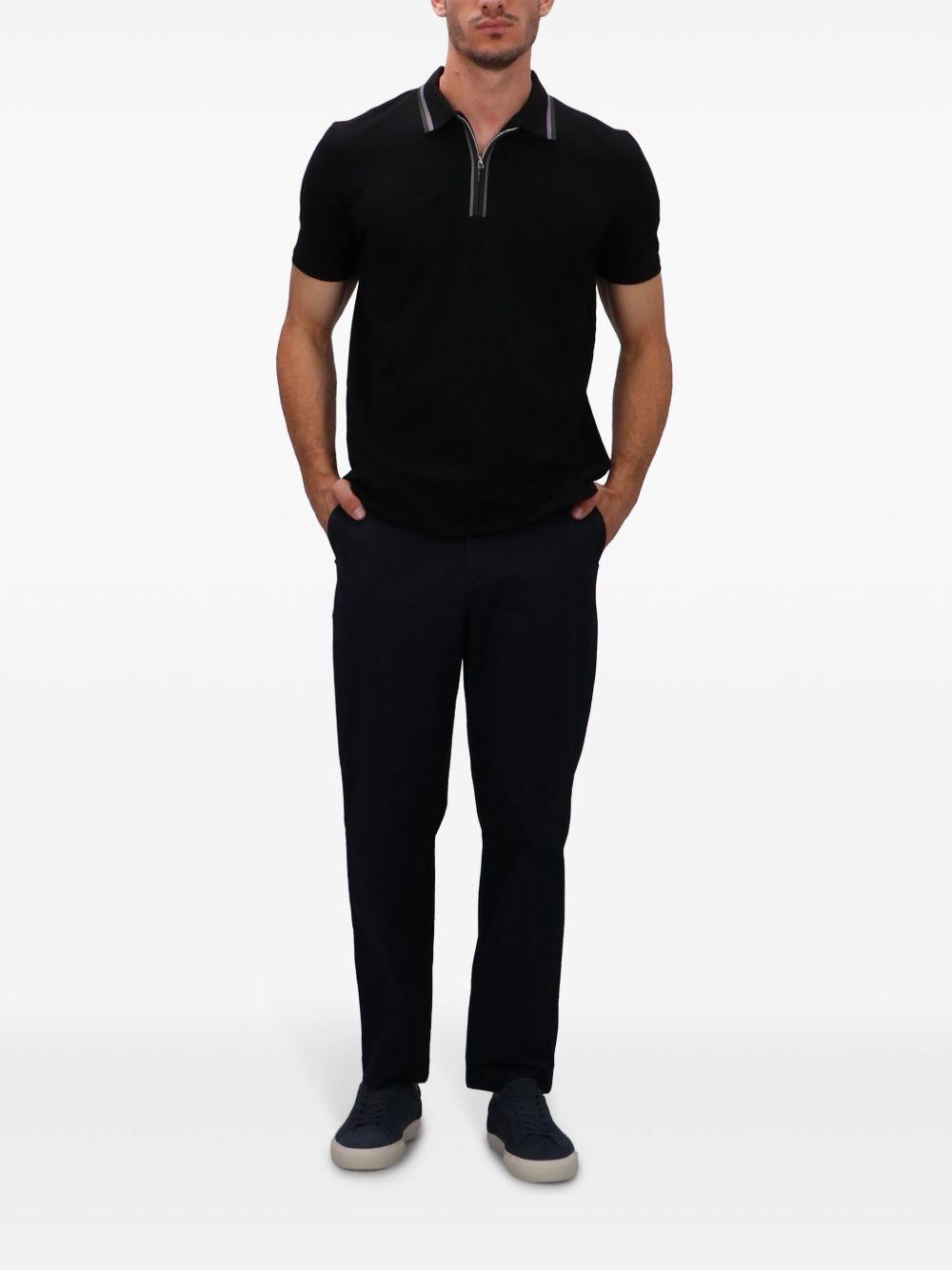 half-zip polo shirt Product Image