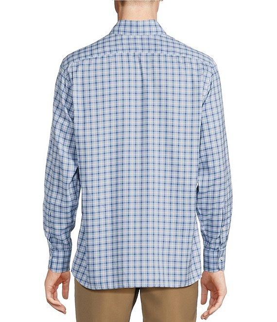 Daniel Cremieux Signature Label Non-Iron Small Plaid Long Sleeve Woven Shirt Product Image