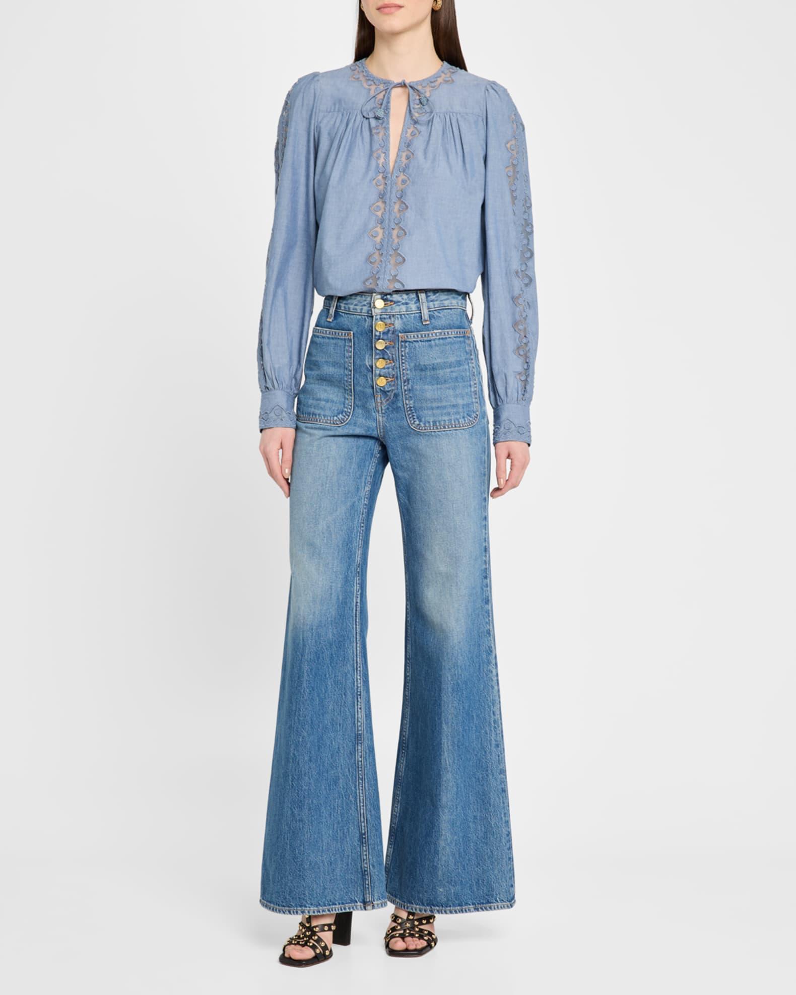 Kady Long-Sleeve Blouse Product Image