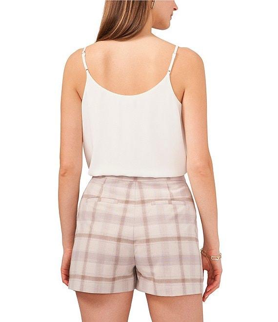 1. STATE Chiffon Inset V-Neck Spaghetti Strap Cami Product Image