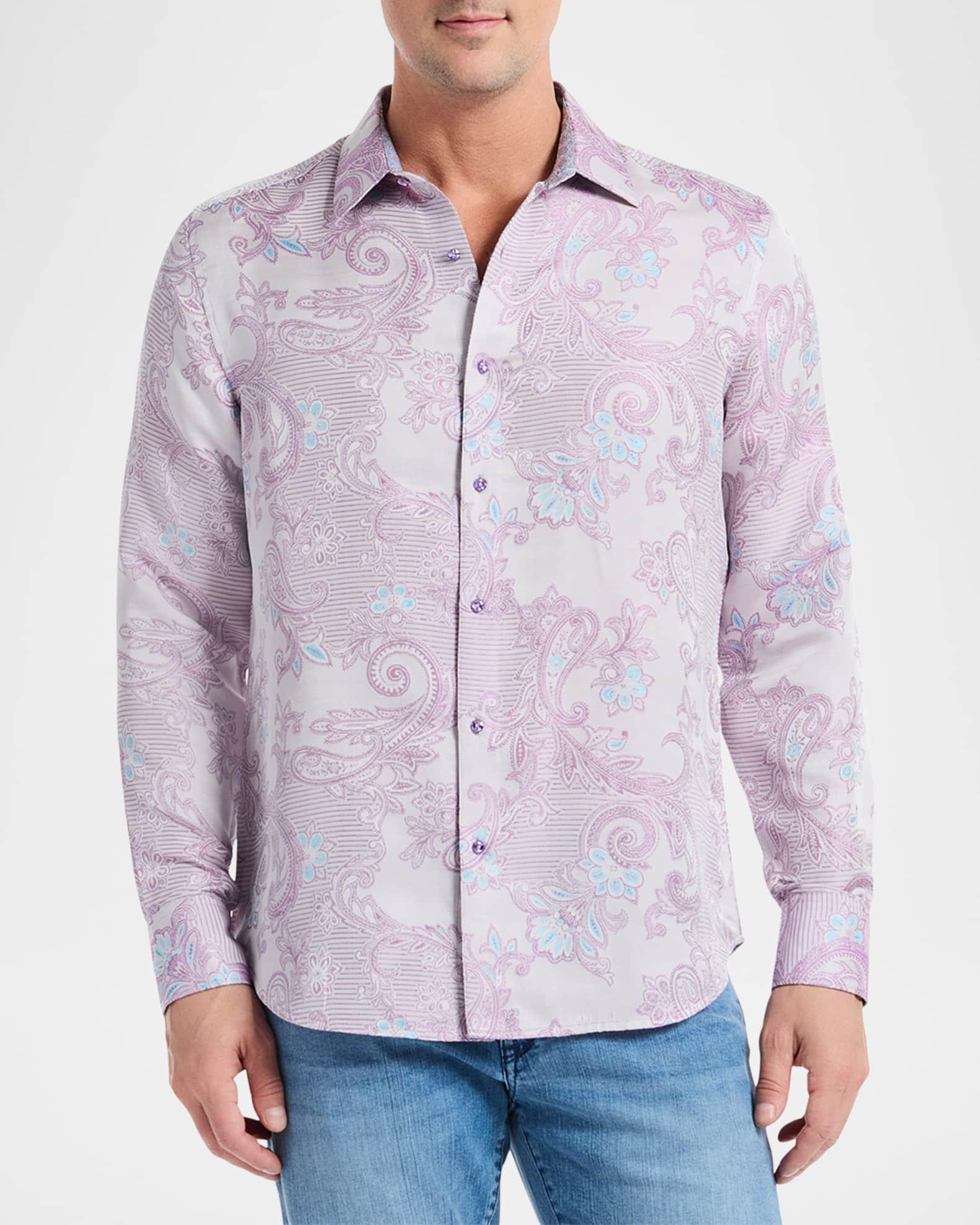 Men's Paisley Sport Shirt Product Image
