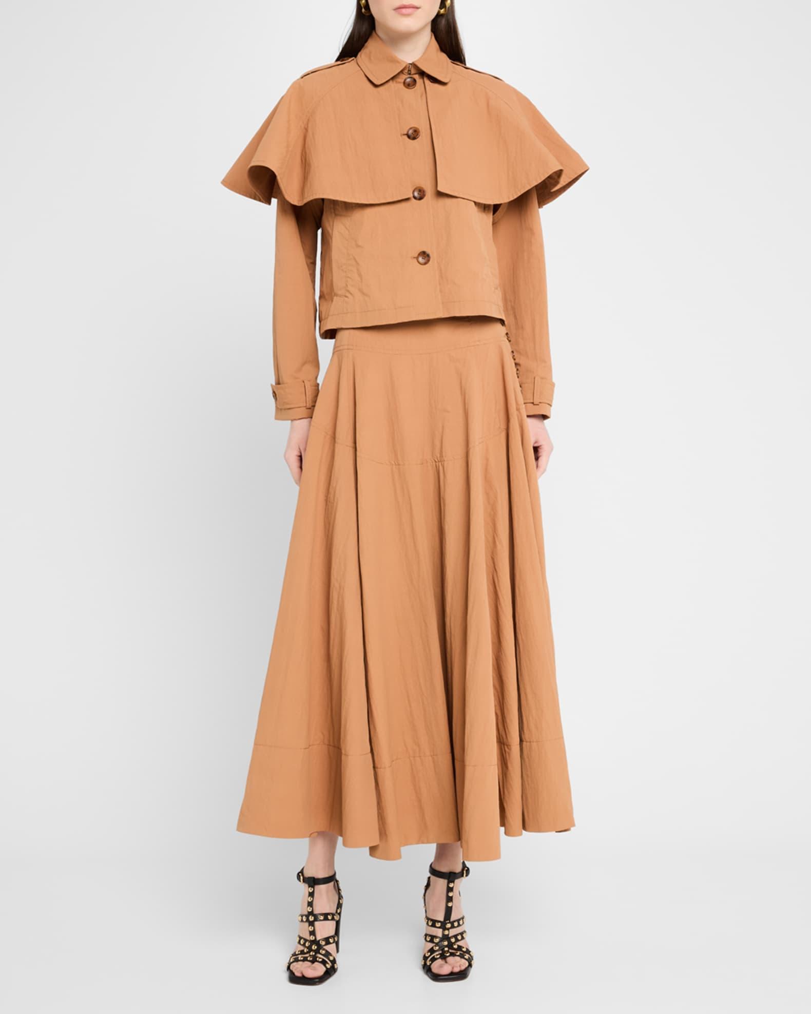 River Layered Jacket with Removable Cape Product Image