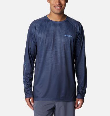 Columbia Mens PFG Super Terminal Tackle Super Fade Long Sleeve Shirt- Product Image