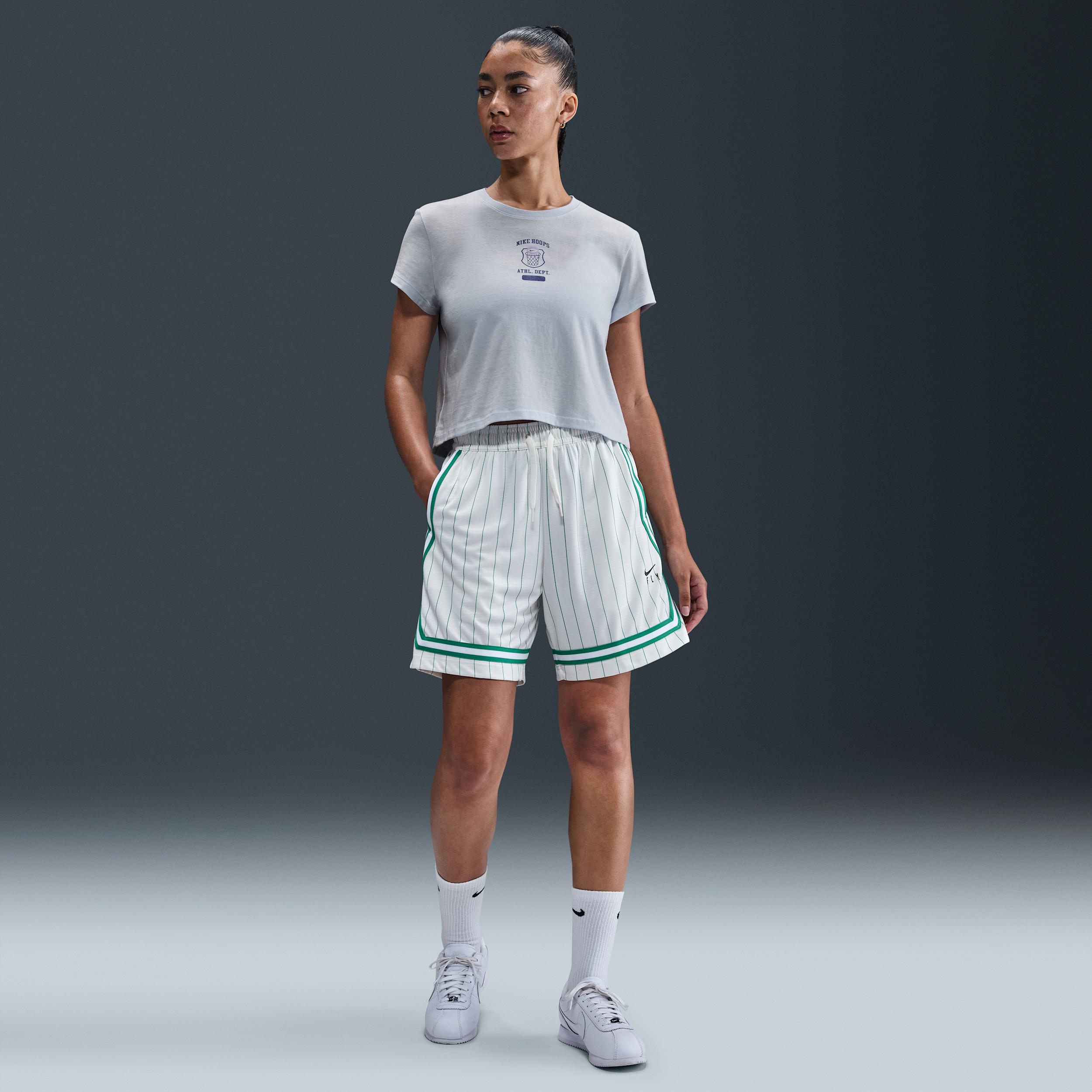 Nike Womens Club Cropped T-Shirt | IM7735-085 Product Image