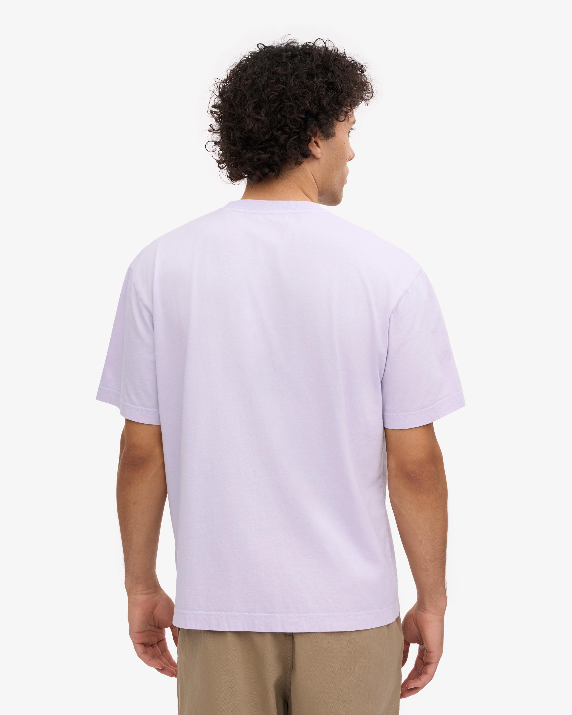 Oversized Organic T-Shirt - Soft Lavender Product Image
