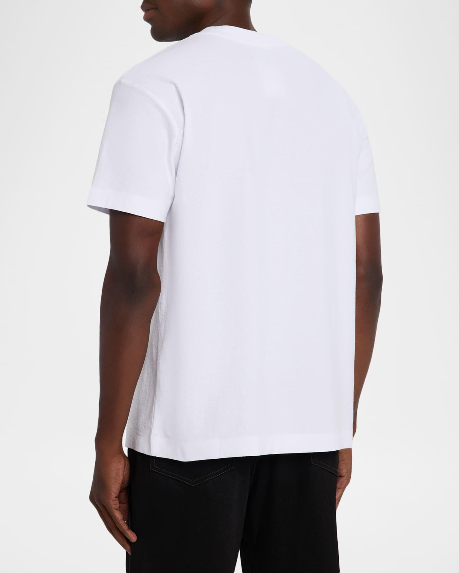 Men's Rhinestone Logo Outline Graphic T-Shirt Product Image