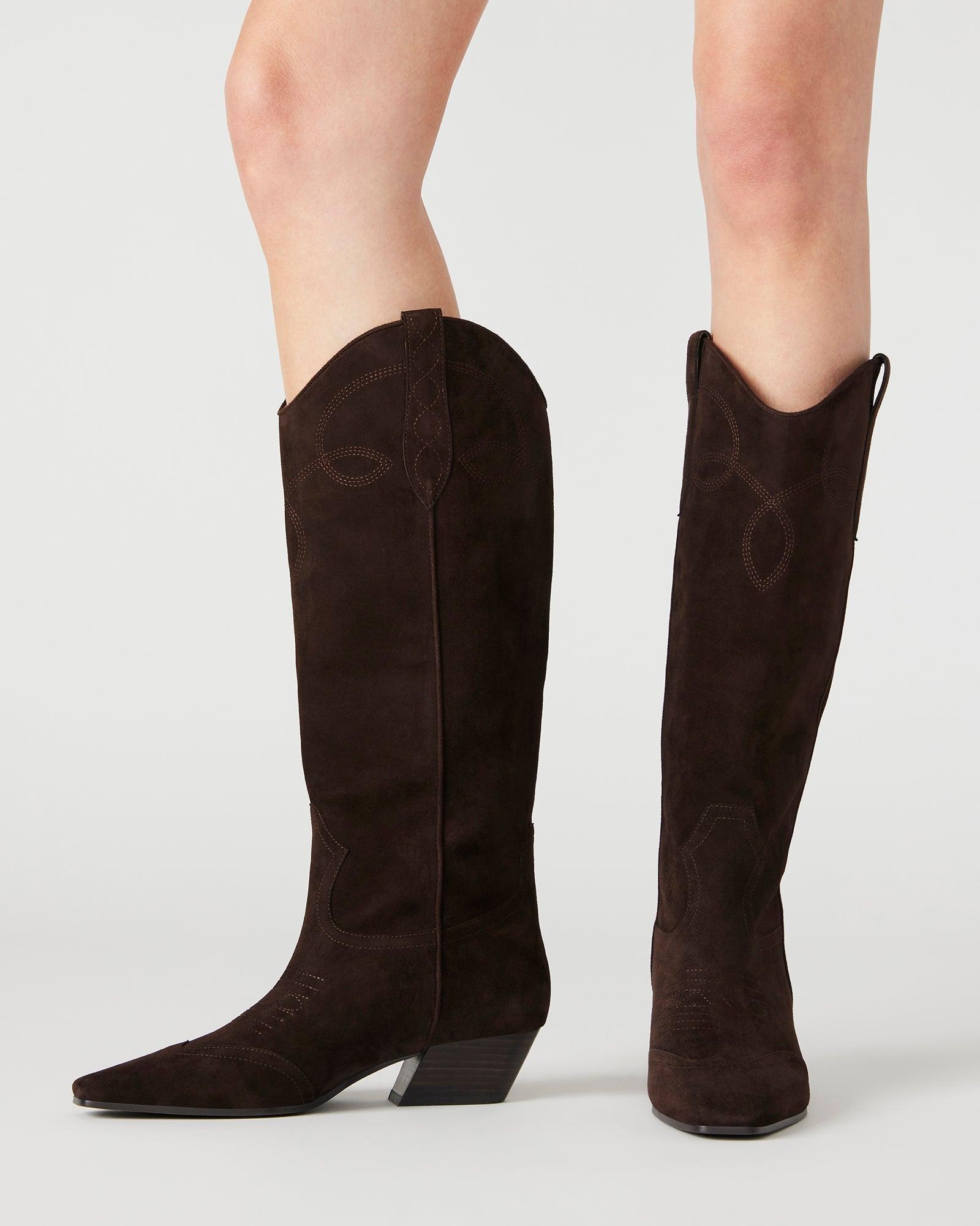 DOLLIE BROWN SUEDE - SM REBOOTED Female Product Image